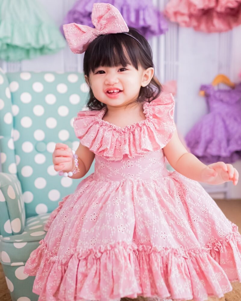 Eloisa Broderie | Old Rose