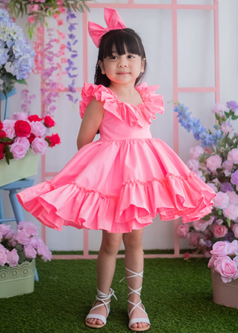 Eloisa | Neon Colors - Neon Pink, 3 YEAR OLD