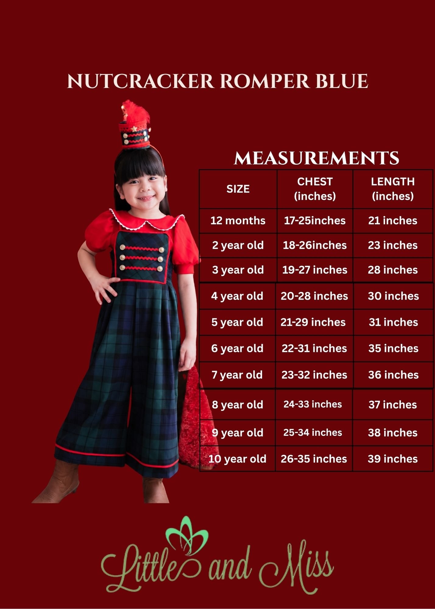 Nutcracker Romper Blue - Image 3